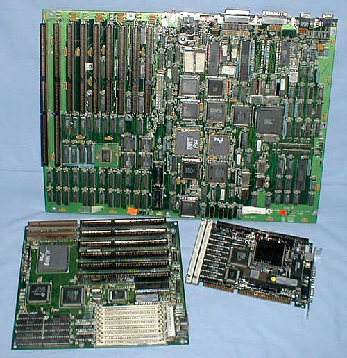 large and small mainboards