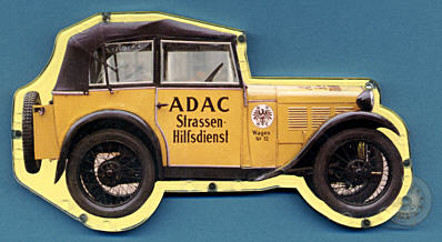 ADAC Mechanisches Kurvimeter: Vorderseite (gr&ouml;&szlig;eres Bild 75k)