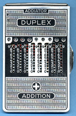 Addiator Duplex aluminium black (front) (click for larger image, 162k)