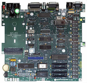 Apple //c mainboard (click for larger picture, 113k)