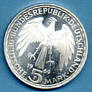 5 Deutsche Mark: back (click for larger image, 42k)