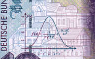front: Gaussian Normal Distribution (click for larger image, 63k)