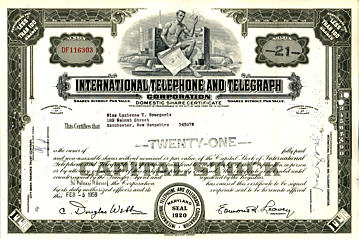 International Telephone and Telegraph Corp. (gr&ouml;&szlig;eres Bild 160k)