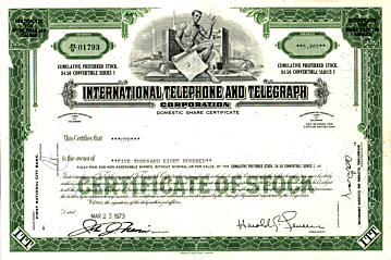 International Telephone and Telegraph Corp. (gr&ouml;&szlig;eres Bild 151k)