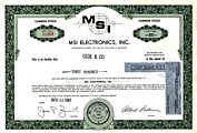 MSI electronics, Inc.