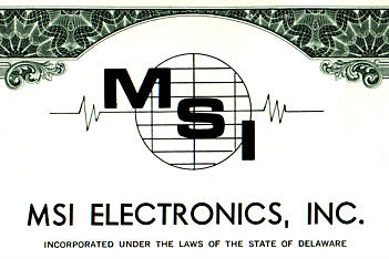 MSI electronics, Inc.: logo (click for larger image, 82k)