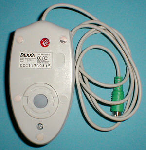 Dexxa 3B Mouse: Unterseite (gr&ouml;&szlig;eres Bild 67k)