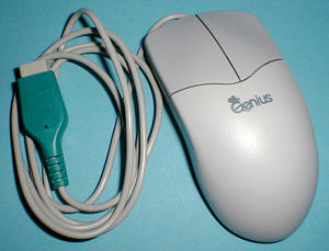 Genius EasyMouse Pro serial: top view (click for larger image, 62k)