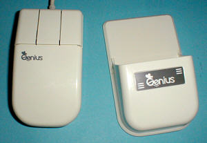 Genius GM-F 303: mouse with garage (click for larger image, 48k)