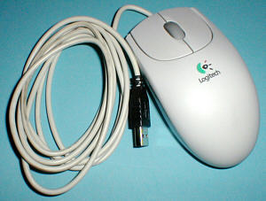 Logitech M-BE58: top view (click for larger image, 70k)