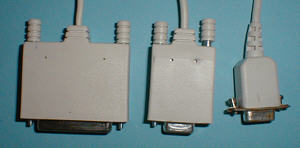 Mouse Systems M 4: Die Stecker werden immer kleiner.