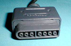 Nintendo Super NES Mouse: connector