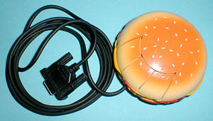 Sunnyline Burger Mouse: top view (click for larger image, 57k)