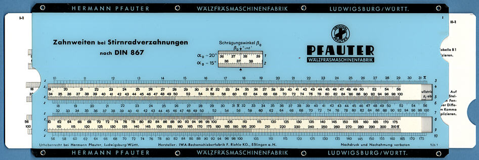 526.1 Pfauter Wälzfräsmaschinenfabrik (front)